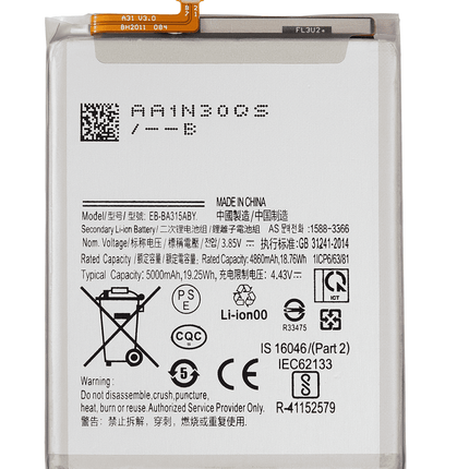 Battery | for: Samsung Galaxy A31 (A315 / 2020), A32 (A325 / 2021), A22 4G (A225 / 2021)