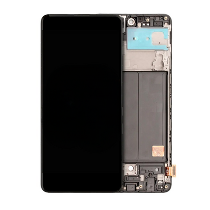OLED Assembly | for: Samsung Galaxy A51 4G (A515 / 2019) | OEM | with: Frame