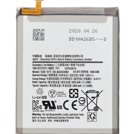Battery | for: Samsung Galaxy A10e (A102 / 2019), A20E (A202 / 2019)