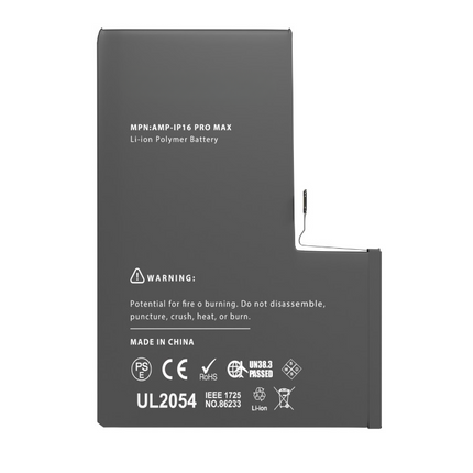 Battery | for: iPhone 16 Pro Max