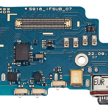 Charging Port | for: Samsung Galaxy S23 Ultra | with: Board, Sim Card Reader | US | Original