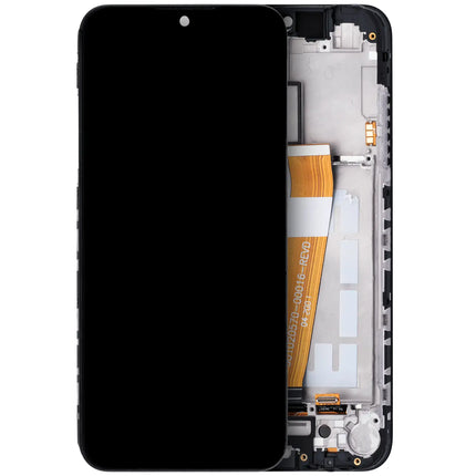 LCD Assembly | for: Samsung Galaxy A01 4G (A015 / 2020) | OEM | with: Frame