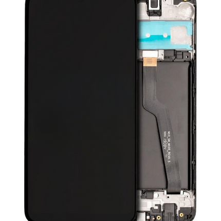 LCD Assembly | for: Samsung Galaxy A10 (A105 / 2019) | OEM | with: Frame
