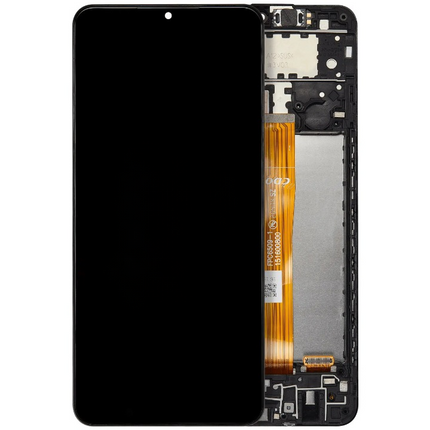 LCD Assembly | for: Samsung Galaxy A12 (A125 / 2020) | OEM | with: Frame