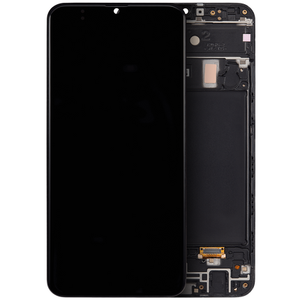 OLED Assembly | for: Samsung Galaxy A20 4G (A205 / 2019) | Int | with: Frame (6.36")