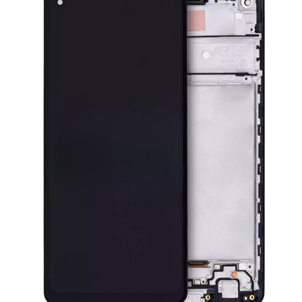 LCD Assembly | for: Samsung Galaxy A21s (A217 / 2020) | OEM | with: Frame