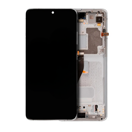 OLED Assembly | for: Samsung Galaxy S21 Ultra | OEM |  with: Frame