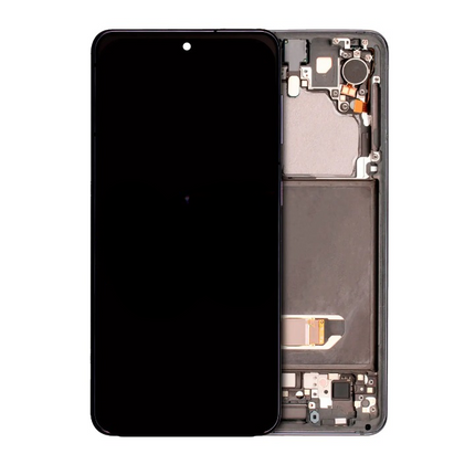 OLED Assembly | for: Samsung Galaxy S21 | OEM | with: Frame
