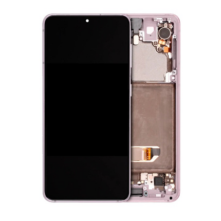 OLED Assembly | for: Samsung Galaxy S21 | OEM | with: Frame