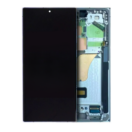 OLED Assembly | for: Samsung Galaxy S23 Ultra | Service Pack | with: Frame