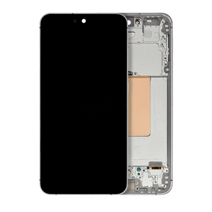 OLED Assembly | for: Samsung Galaxy S24 FE | Service Pack | with: Frame