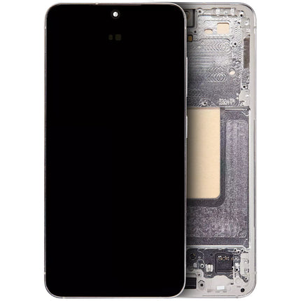 OLED Assembly | for: Samsung Galaxy S24 | Service Pack | with: Frame