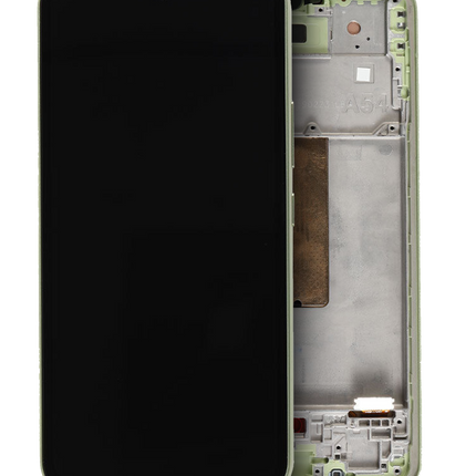 OLED Assembly | for: Samsung Galaxy A54 5G (A546 / 2023) | Service Pack | with: Frame