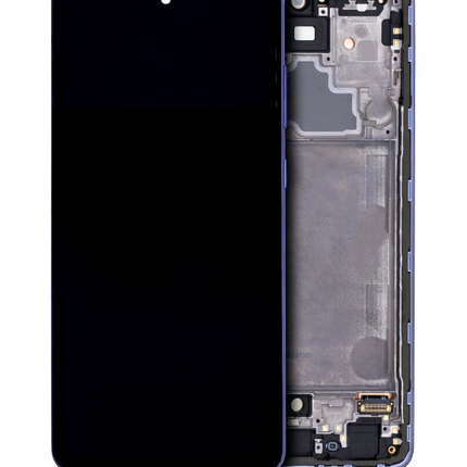 OLED Assembly | for: Samsung Galaxy A72 4G (A725 / 2021) | with: Frame