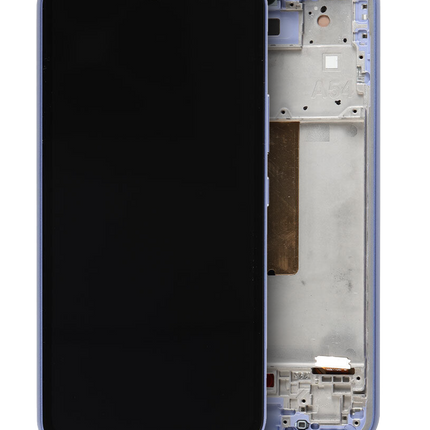 OLED Assembly | for: Samsung Galaxy A54 5G (A546 / 2023) | Service Pack | with: Frame