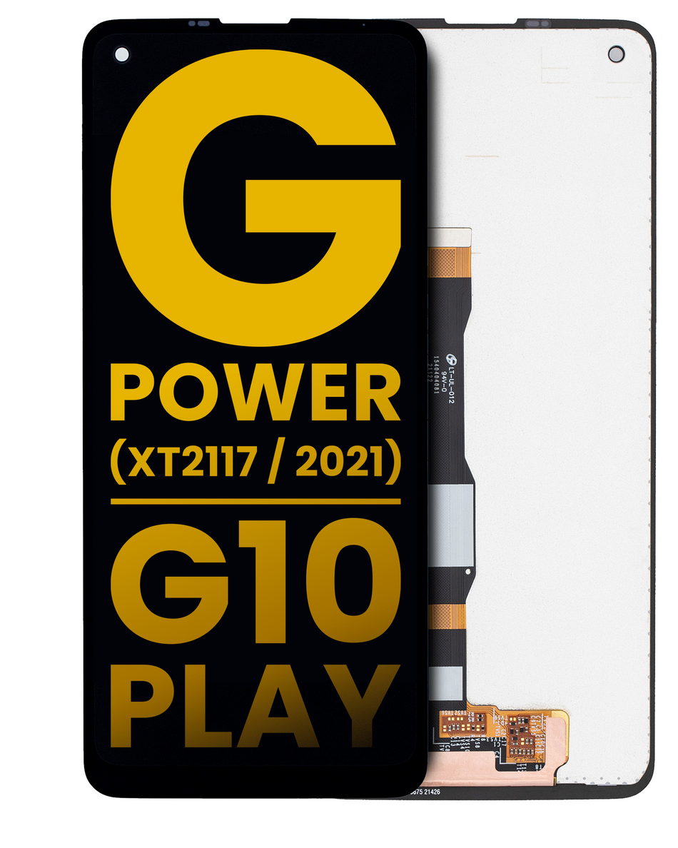 LCD Assembly Without Frame Compatible For Motorola Moto G Power (XT2117 / 2021) / G10 Play (Refurbished) (All Colors)