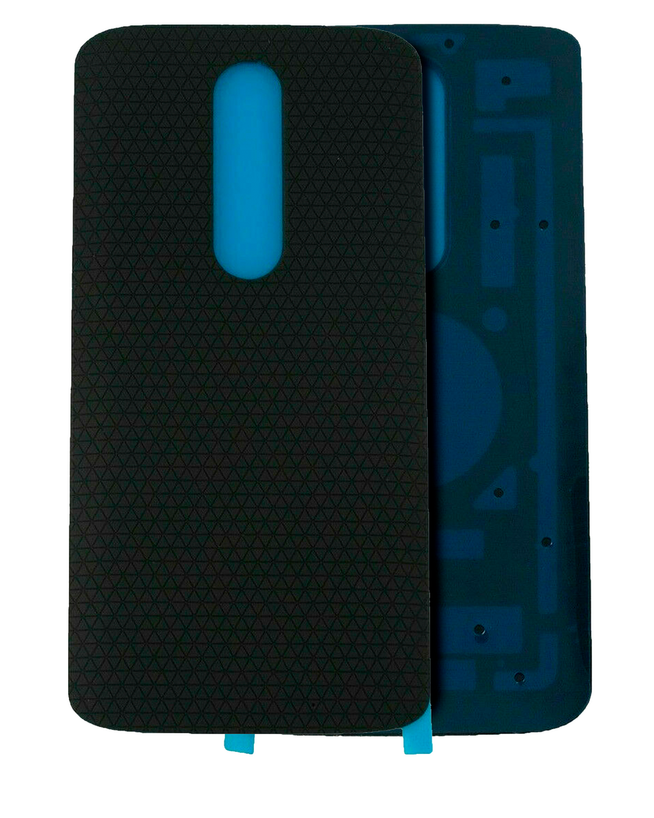 Back cover Glass Compatible For Motorola Droid Turbo 2 (XT1585 / XT1580 / XT1581 / 2015) (Used OEM Pull: Grade A) (Black)