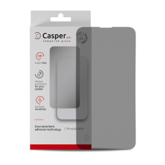 Casper Pro Tempered Glass For iPhone 15 Plus / 16 Plus (Retail Pack) (Privacy)