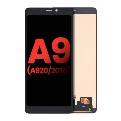 OLED Assembly Without Frame For Samsung Galaxy A9 (A920 / 2018) (Aftermarket Plus) (Black)