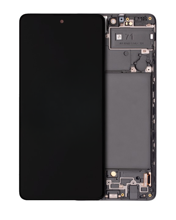OLED Assembly | for: Samsung Galaxy A71 4G (A715 / 2020) | with: Frame