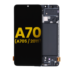 OLED Assembly With Frame For Samsung Galaxy A70 (A705 / 2019) (Refurbished) (All Colors)