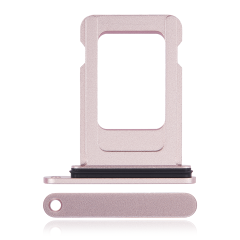 Single Sim Card Tray For iPhone 15 / 15 Plus (Pink)