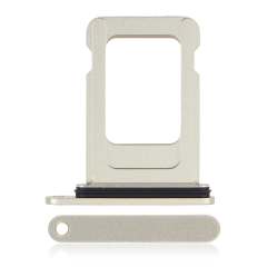Single Sim Card Tray For iPhone 15 / 15 Plus (Yellow)