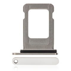 Single Sim Card Tray For iPhone 12 Pro / 12 Pro Max / 13 Pro / 13 Pro Max (Silver)