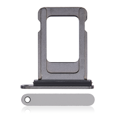 Single Sim Card Tray For iPhone 14 Pro / 14 Pro Max (Space Black)