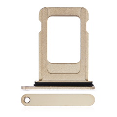 Single Sim Card Tray For iPhone 14 Pro / 14 Pro Max (Gold)