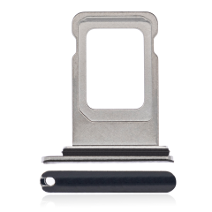 Single Sim Card Tray For iPhone XS Max (Silver)