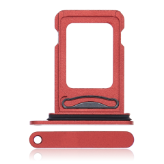 Dual Sim Card Tray For iPhone 13 (Red)