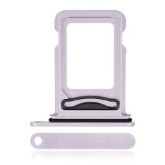 Dual Sim Card Tray For iPhone 14 / 14 Plus (Purple)