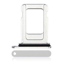 Single Sim Card Tray For iPhone 14 Pro / 14 Pro Max (Silver)