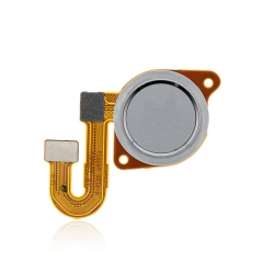 Fingerprint Reader With Flex Cable For Motorola Moto G 5G (XT2113-3 / 2020) / One 5G Ace (XT2113-1/2 / 2021) (Frosted Silver)