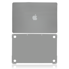2 in 1 (Top and Bottom) Skin For MacBookPro 13" A2251 (2020) (Space Gray)