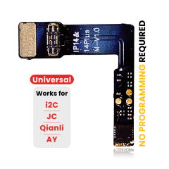 Pre-Programmed Universal Battery Tag-On Flex (Soldering Not Required) For iPhone 14 / 14 Plus (AmpSentrix) (With I2C, JCID, Qianli)