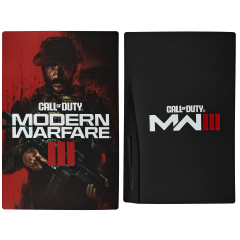 Faceplate Cover (Top & Bottom) For PlayStation 5 (1000 / 1100 / 1200) (Call of Duty / Modern Warfare)