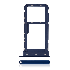 Single Sim Card Tray For Motorola Moto G8 (XT2045-1 / 2020) (Capri Blue)