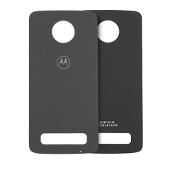 Back cover Glass For Motorola Moto Z3 Play (XT1929 / 2018) (Genuine OEM) (Black)
