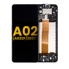 LCD Assembly With Frame For Samsung Galaxy A02 (A022F / 2020) (Refurbished) (All Colors)