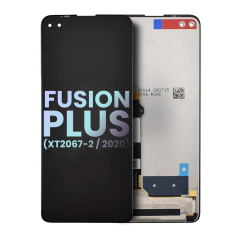 Mid-Frame Housing Assembly For Motorola Moto Fusion Plus (XT2067-2 / 2020) (Genuine OEM) (Twilight Blue)
