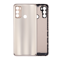 Back cover Glass For Motorola Moto G60 (XT2135 / 2021) (Frosted Champagne)
