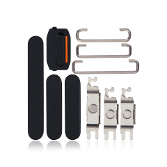 Hard Buttons (Power / Volume / Switch) For iPhone 15 / 15 Plus (Black)