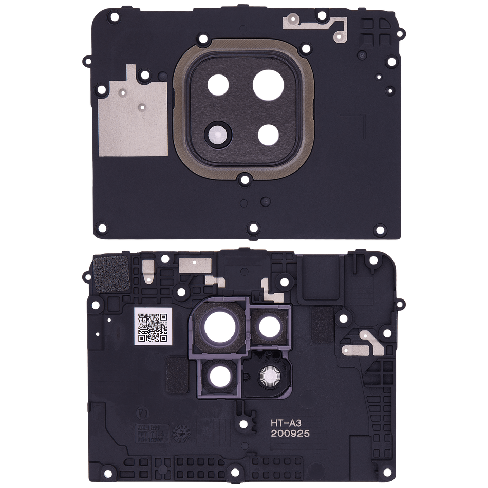Mid-Frame Housing (Top Carrier) Compatible For  Motorola Moto G Power (XT2117 / 2021) (Genuine OEM) (Flash Gray)