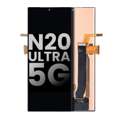 OLED Assembly Without Frame For Samsung Galaxy Note 20 Ultra 5G (Used OEM Pull: Grade A/B) (All Colors)