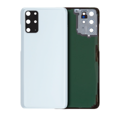 Back Cover Glass With Camera Lens For Samsung Galaxy S20 Plus (Service Pack) (Cloud White)