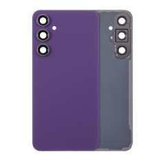 Back cover Glass With Camera Lens For Samsung Galaxy S23 FE 5G (Aftermarket Plus) (Purple)