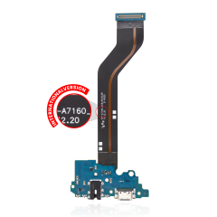 Charging Port With Headphone Jack For Samsung Galaxy A71 5G (A716B / A7160 / 2020) (International Version) (Premium)