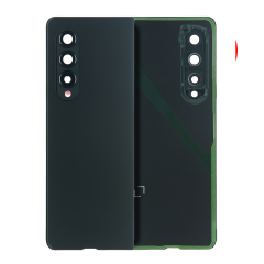 Back Cover Glass With Camera Lens For Samsung Galaxy Z Fold 3 (Service Pack) (Phantom Green)